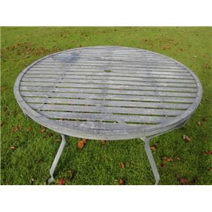 Round Table 1.2m Galvanised